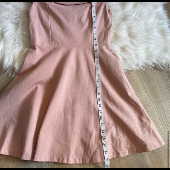 Lulu's Blush Off The Shoulder Dress - Picture 3 of 10